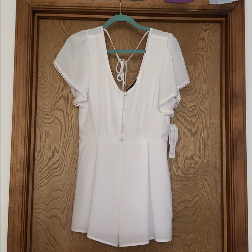 White Romper